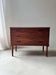Fully renovated teak commode in vintage 1960s design.