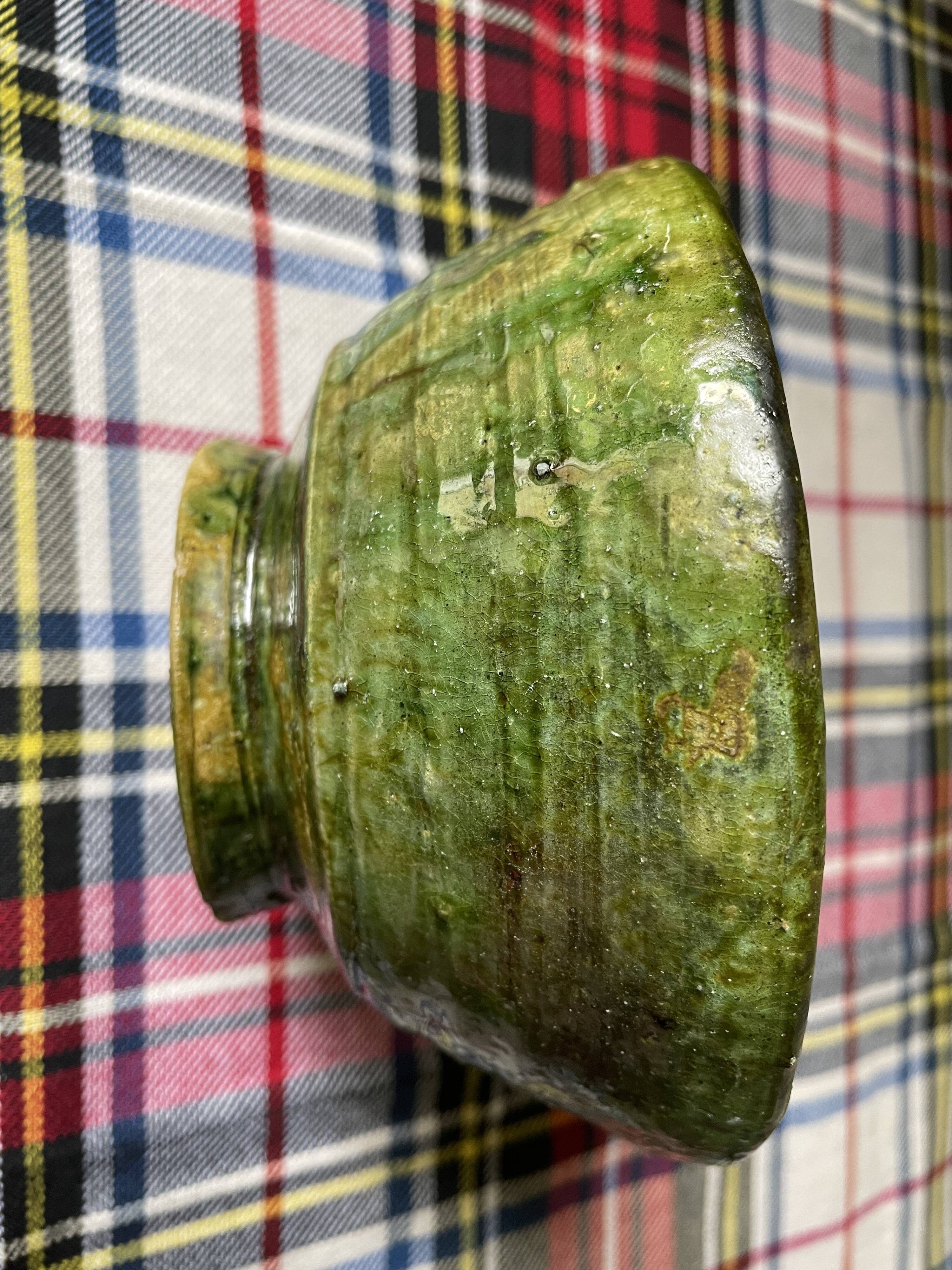 Emerald green Tamegroute bowls D14.5