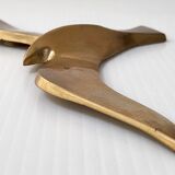 Pair of vintage wall birds 1970