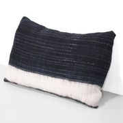 Batik Indigo Hemp Blue Cushion from the Hmong tribe