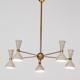 Italian brass chandelier