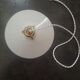 Suspension lamp opaline smooth white spirit walkman Art Deco 1930 TBE Ø 25 cm