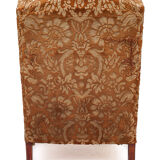 Silk velvet armchair, 1900