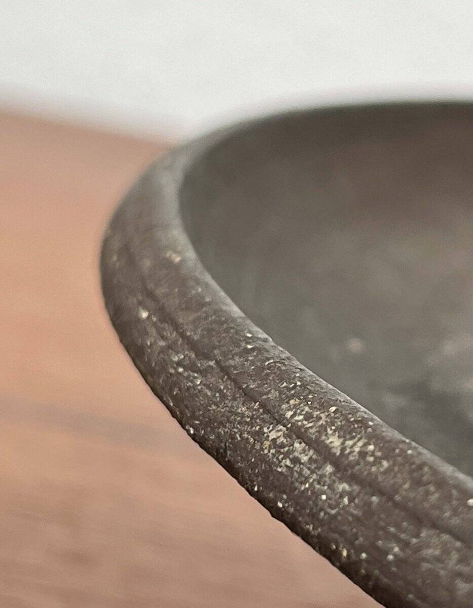 Mid-century modern Danish studio pottery bowl by Lehmann Pottery, 1960s.