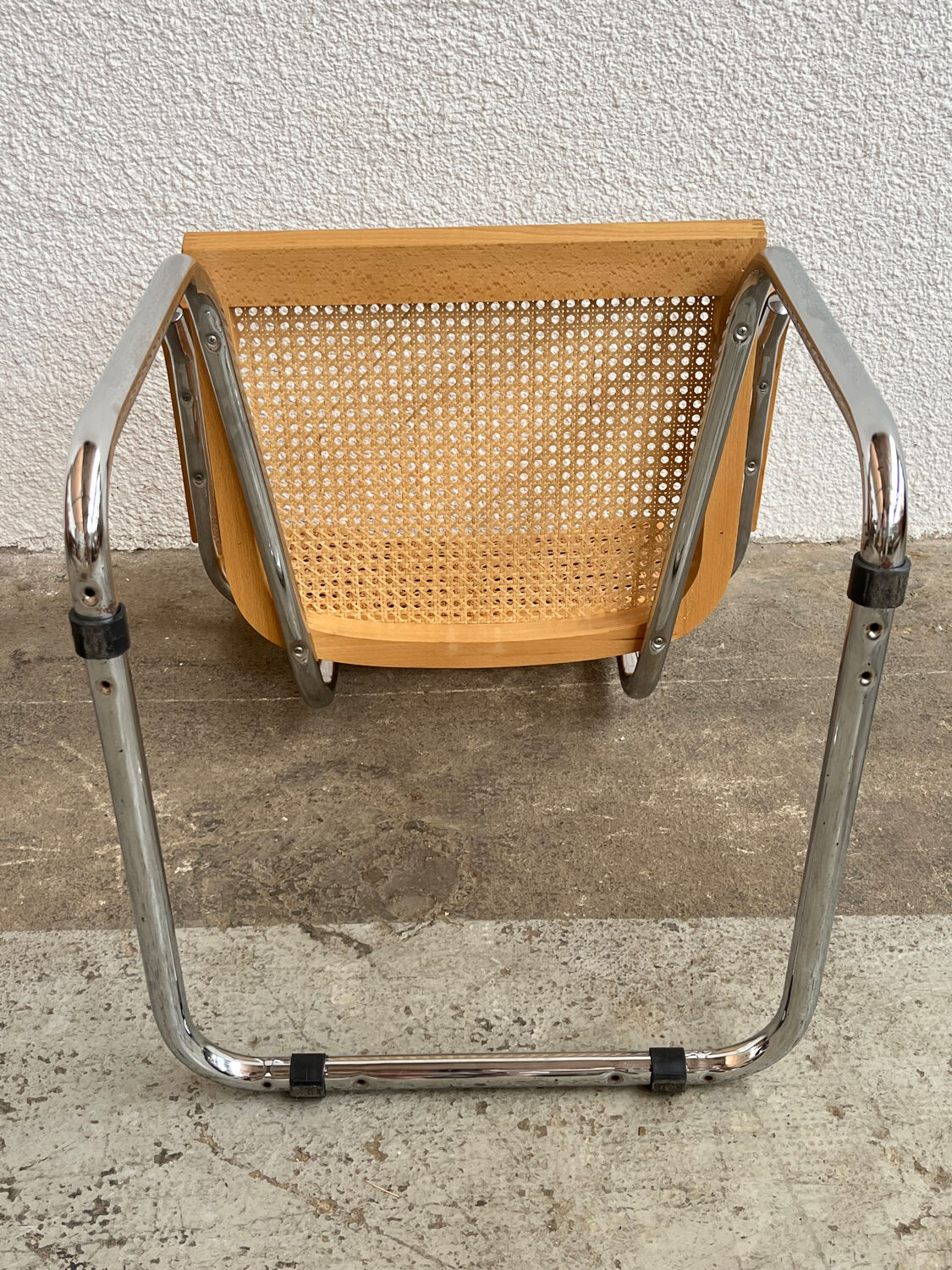 Pair of armchairs Cesca B64 Marcel Breuer