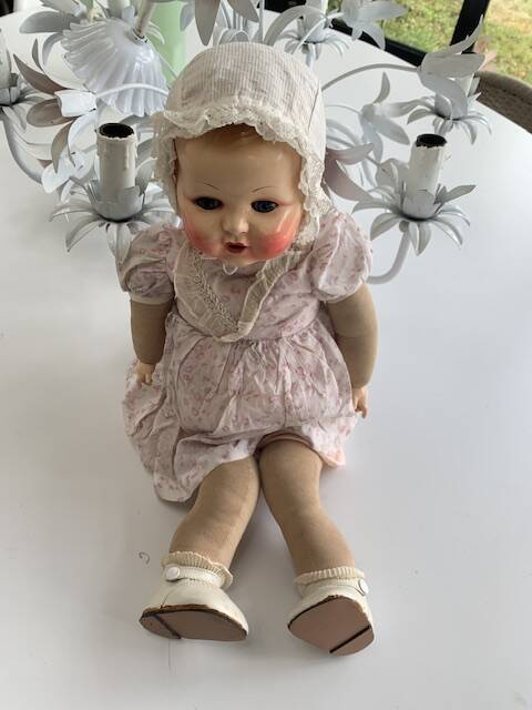 Poupon, collectible doll, Raynal, circa 1948, old and collector's