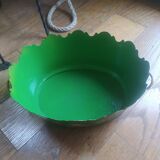Glass cooler painted sheet metal directory cache pot