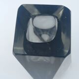 Faceted Murano Sommerso Vase by Flavio Poli