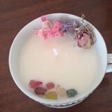 3 handmade candles