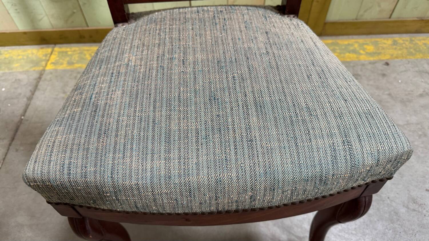 Pair of mahogany chairs circa 1900