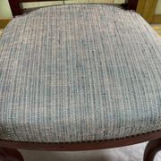 Pair of mahogany chairs circa 1900