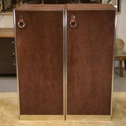 Pair of cabinets by Guido Faleschini produced by Mariani for Hermès 1970s