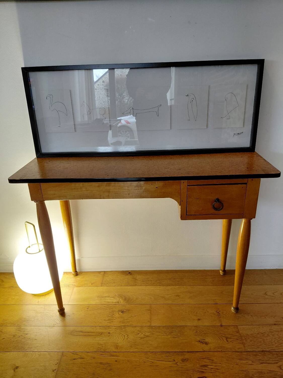Vintage console from the 50s and 60s.