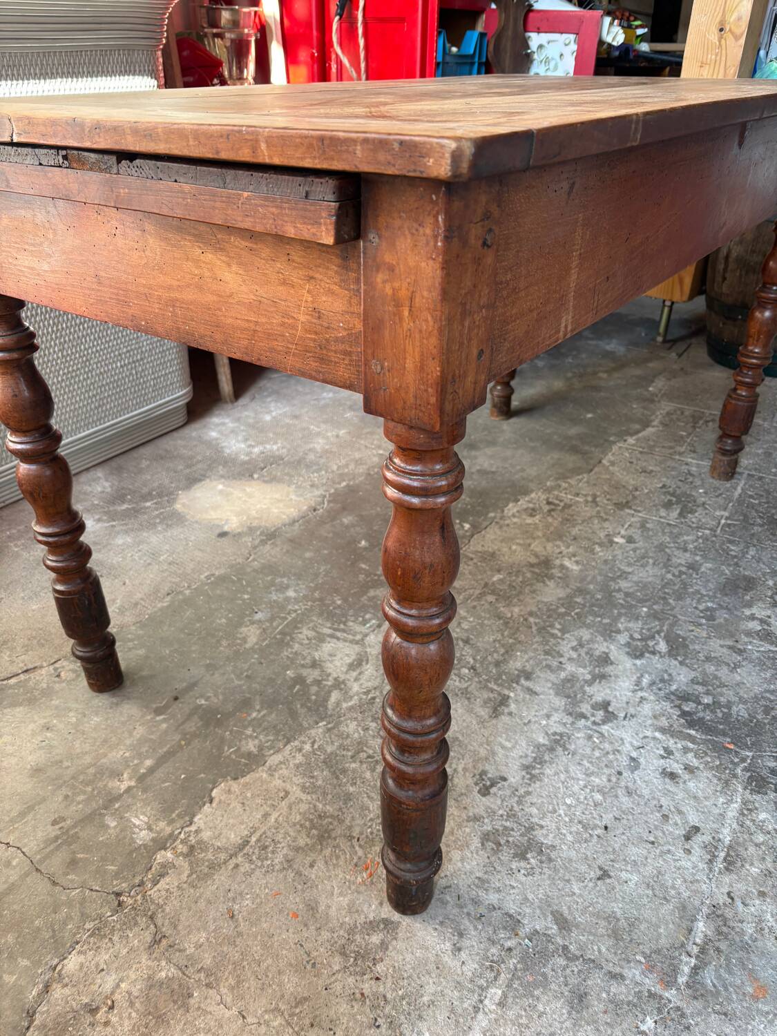 Old farm table