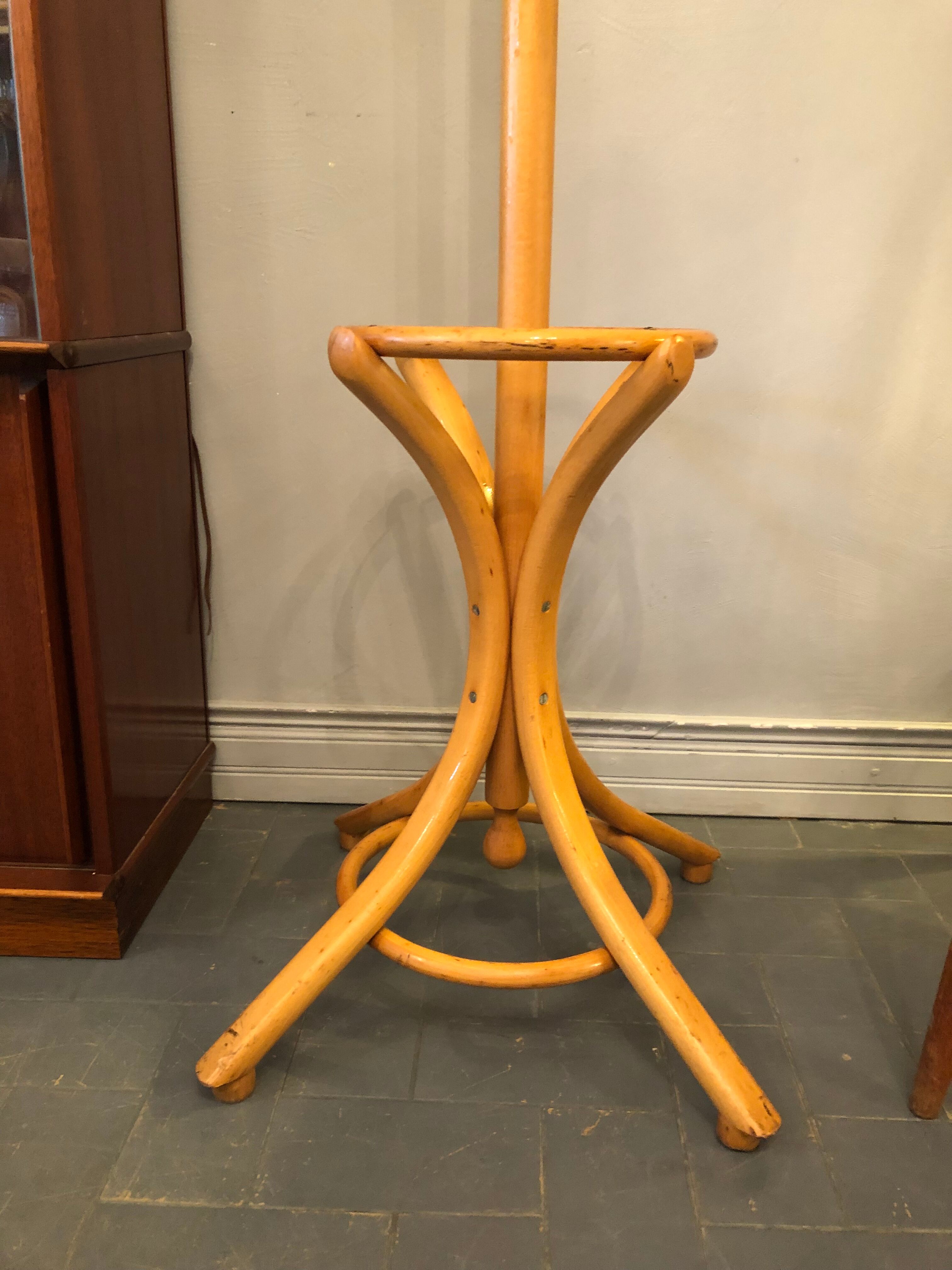 Vintage parrot coat rack