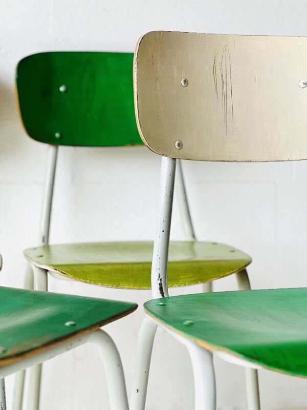 Chaises de bistrot, lot de quatre