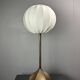 Large Dutch Brutalist Bronze Cocoon Table Lamp, 1990s