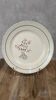 Antique plate K&g Lunéville – Lorraine model