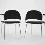 1970s Tubular Design Armchairs, Czechoslovakia