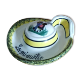 Baguier Henriot Quimper in the shape of a Breton hat