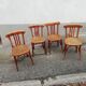 Set of 4 Fischel bistro chairs