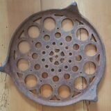 Cast iron underside