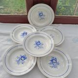 6 St Amand soup plates