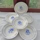 6 assiettes creuses St Amand