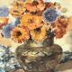 Léonie mottard van marcke (liège 1862-1936). still life with flowers.