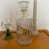 Carafe en verre vintage