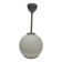 Art Deco pendant lamp, Poland, 1950s