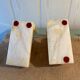 Alabaster Elephant Bookends