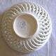Cup fruit braided white twisted ceramic earthenware