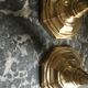 Golden brass candlesticks nijhof holland