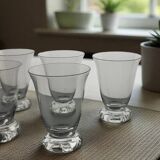 5 Daum Kim crystal glasses