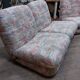 Ensemble de salon modulable vintage - Canapé 2 places + chauffeuse 1 place