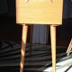 Wooden sewing worker/furniture with compass feet