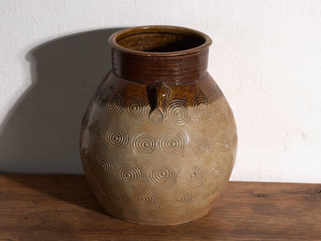 Ancient Chinese glazed stoneware vase – China, circa 1900