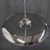 1930s Bauhaus Chrome Plated Chandelier by Anyz, Czechoslovakia