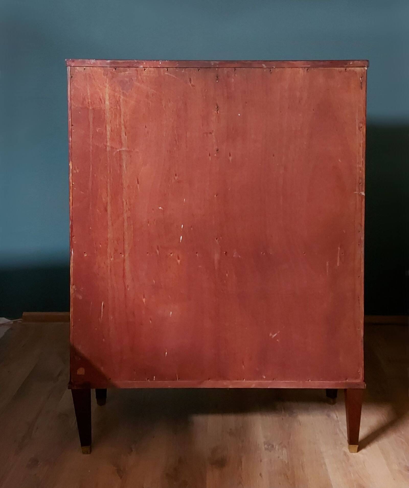 Danish Art Deco Chest of Drawers, Mahogany