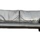 High end black leather sofa, De Sede sofa