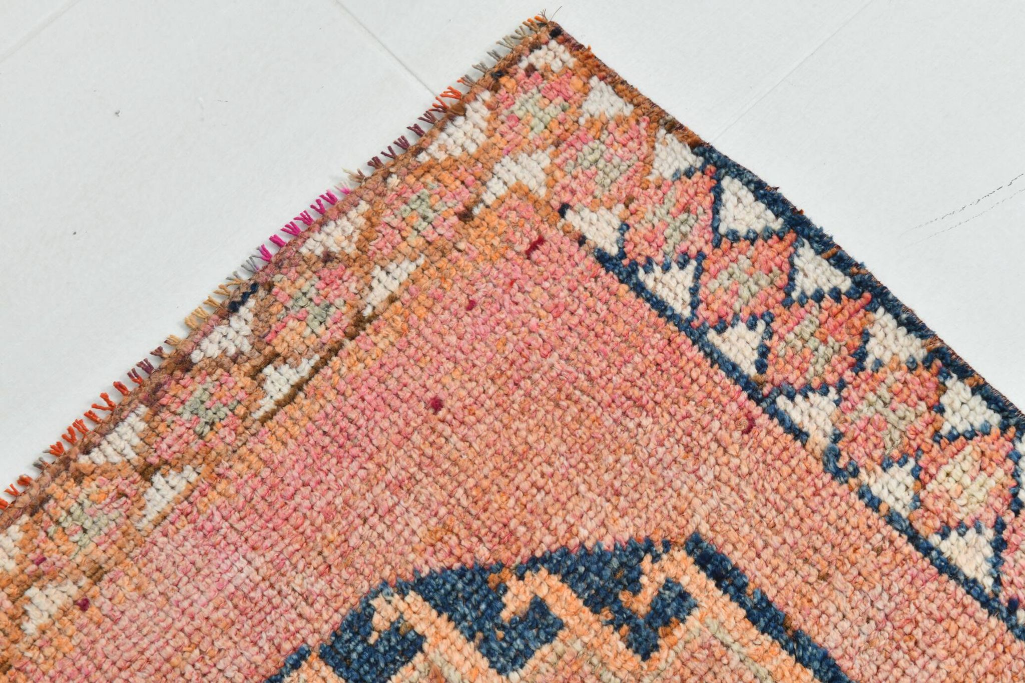 Tapis de couloir turc vintage 3x10, 90x300 cm