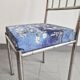 Suite de 5 chaises faux-bambou vintage 1970