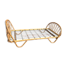 Rattan "basket" bed 1960