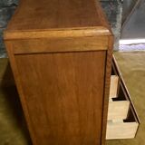 Commode pieds compas années 50.