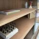 XXL oak display cabinet furniture