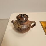Théière vintage Pierre Digan en grès de la Borne