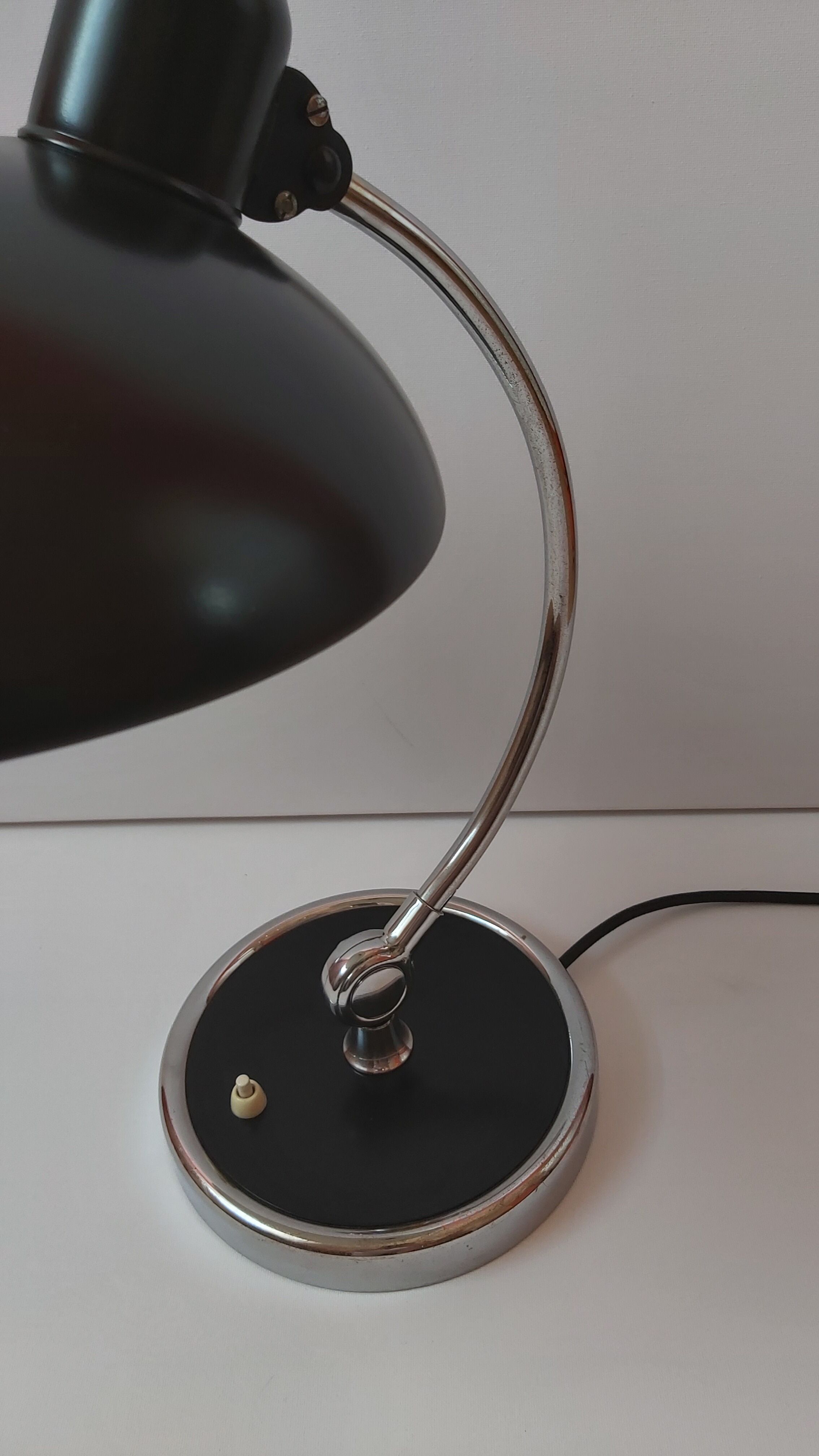 Desk lamp by C. Dell for Kaiser Idell, Germany, 1950