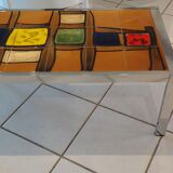 Vintage ceramic coffee table 1970s