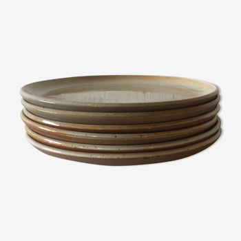 Stoneware plates